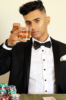 casino lobby with slots