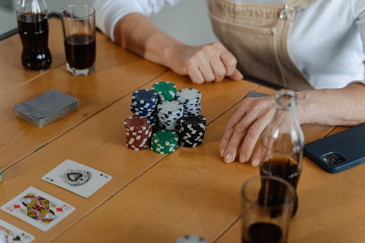 stock photos casino winnings